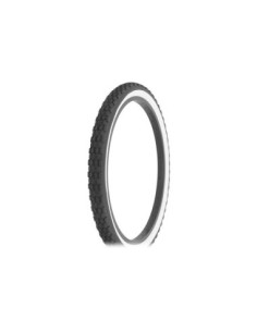 Tire 24 x 2.125 Black/White Side Wall HF-851.